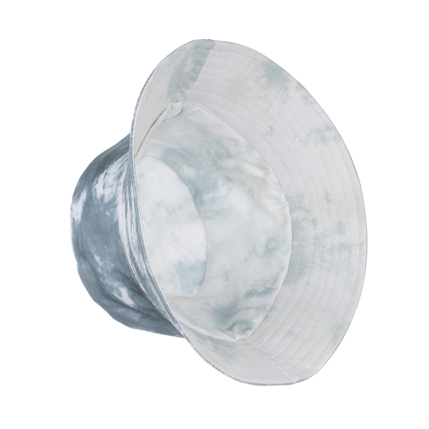 Wholesale Cotton tie-dye double-sided sun protection bucket hat wide brim bucket hat